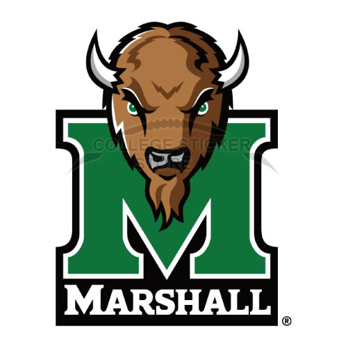 Design Marshall Thundering Herd Iron-on Transfers (Wall Stickers)NO.4980
